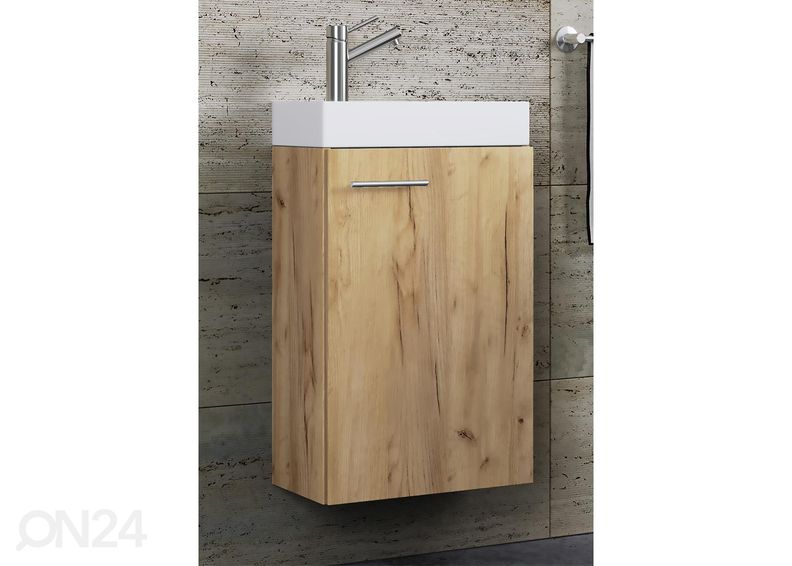 Allaskaappi + pesuallas Slito kuvasuurennos