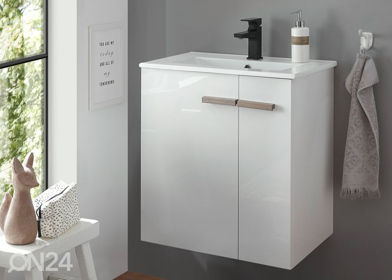 Allaskaappi + pesuallas Solid kuvasuurennos