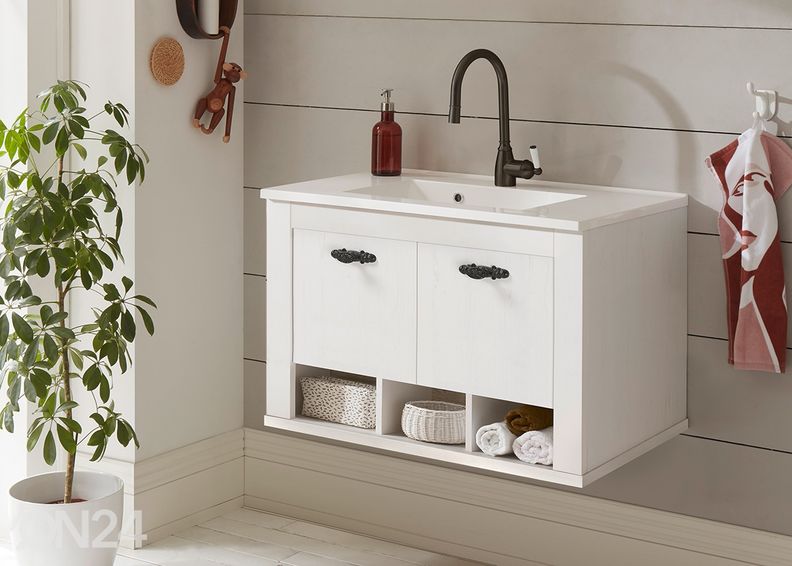 Allaskaappi pesualtaalla Florenz kuvasuurennos