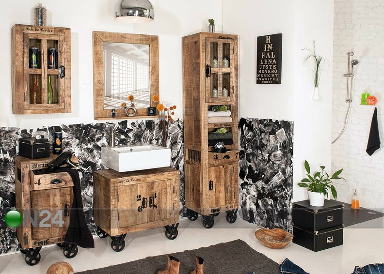 Allaskaappi Rustic kuvasuurennos