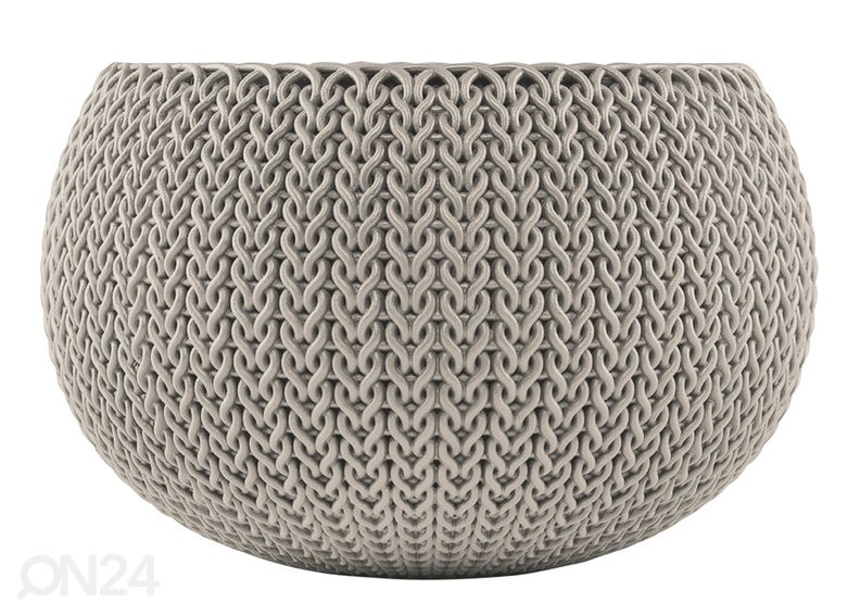 Amppeli Keter Cozies pieni, beige Ø28 x h18 cm kuvasuurennos