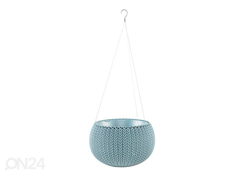 Amppeli Keter Cozies pieni, vaaleansininen Ø28 x h18 cm kuvasuurennos