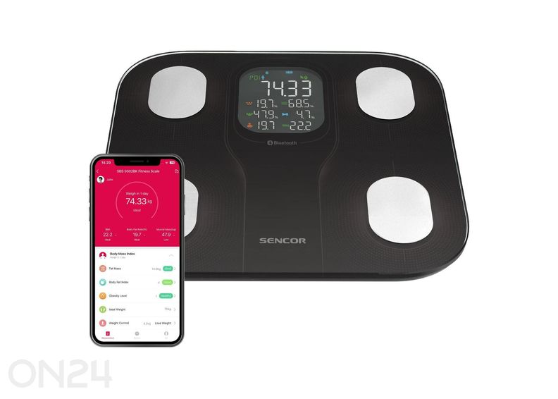 Analyysivaaka Sencor SBS9002BK kuvasuurennos