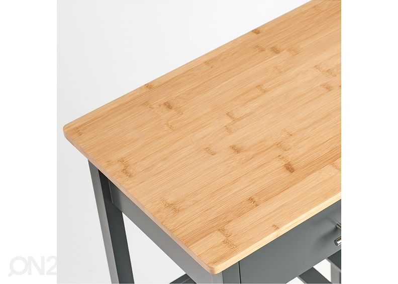 Apupöytä pyörillä kuvasuurennos