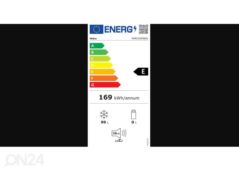 Arkkupakastin Midea MDRC152FEE01 kuvasuurennos