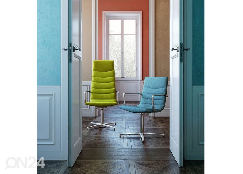 Asiakastuoli / työtuoli Shiny Basic kuvasuurennos