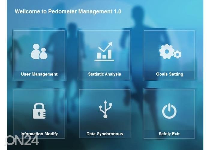 Askelmittari Strippy inSPORTline kuvasuurennos