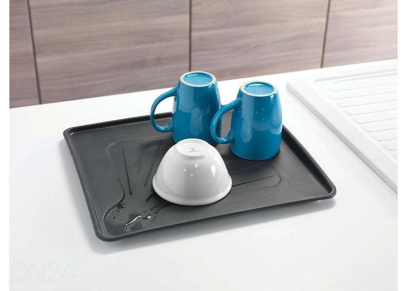 Astiankuivausteline Aquatex Plus, 35x30x12 cm, hopea kuvasuurennos