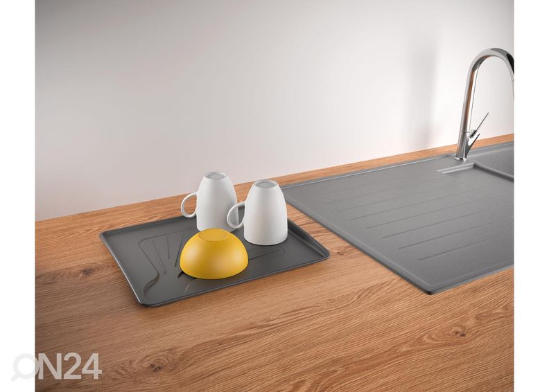 Astiankuivausteline Aquatex Plus, 35x30x12 cm, musta kuvasuurennos