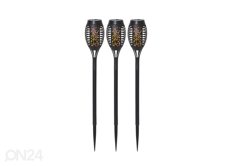 Aurinkokennovalaisin Flame, 3 kpl kuvasuurennos
