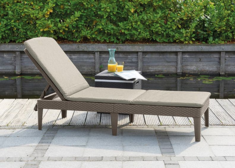 Aurinkotuoli Keter Jaipur, cappuchino kuvasuurennos