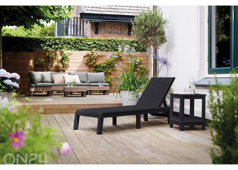 Aurinkotuoli Keter Mallorca Sunlounger, grafiitti kuvasuurennos