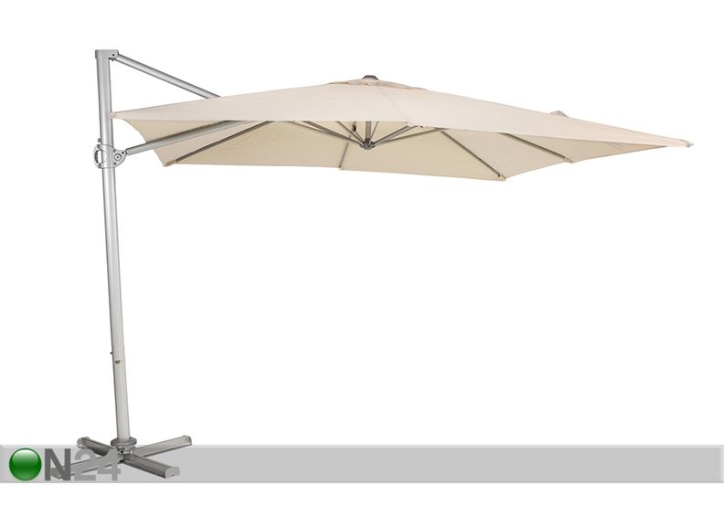 Aurinkovarjo Roma 3x3 m kuvasuurennos