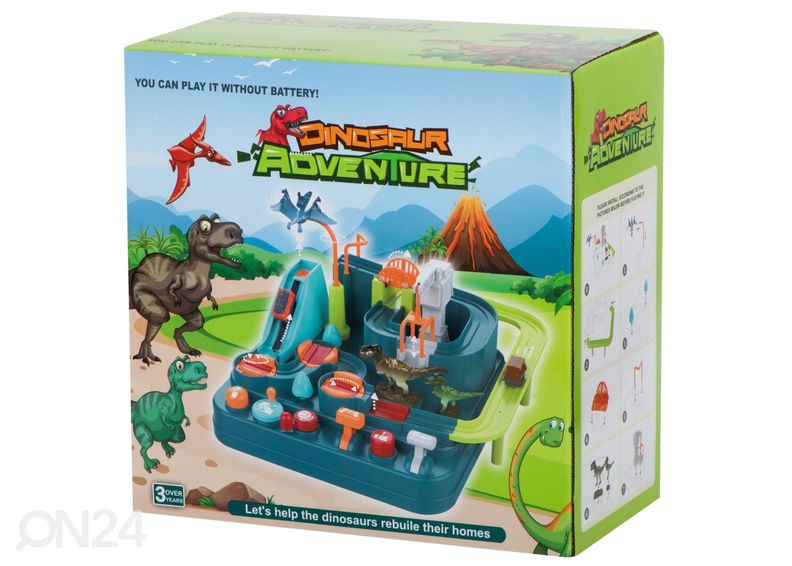 Autojen esterata Dinosaurus luola kuvasuurennos