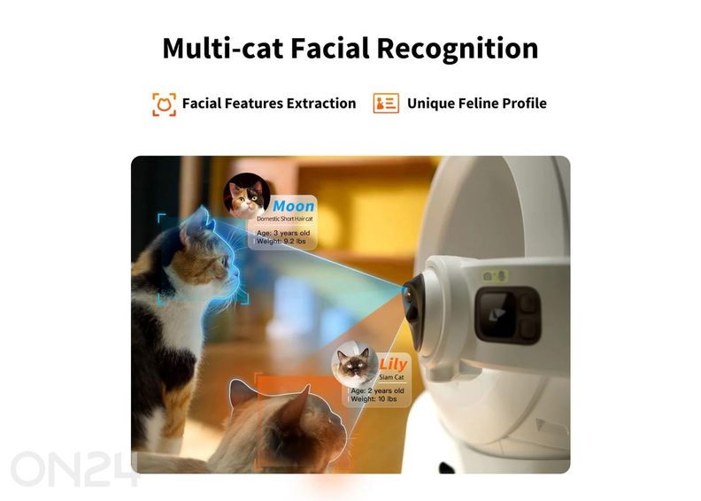 Automaattinen kissanhiekkalaatikko Petkit Purobot Ultra kuvasuurennos