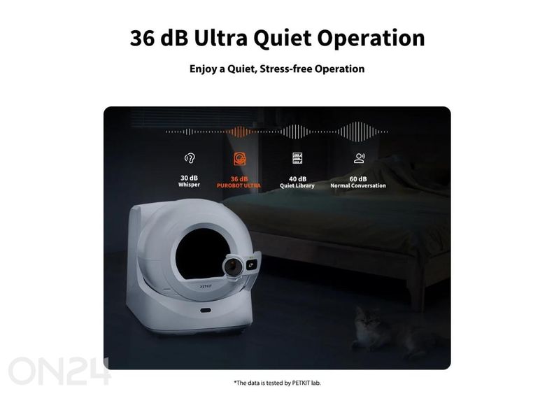 Automaattinen kissanhiekkalaatikko Petkit Purobot Ultra kuvasuurennos