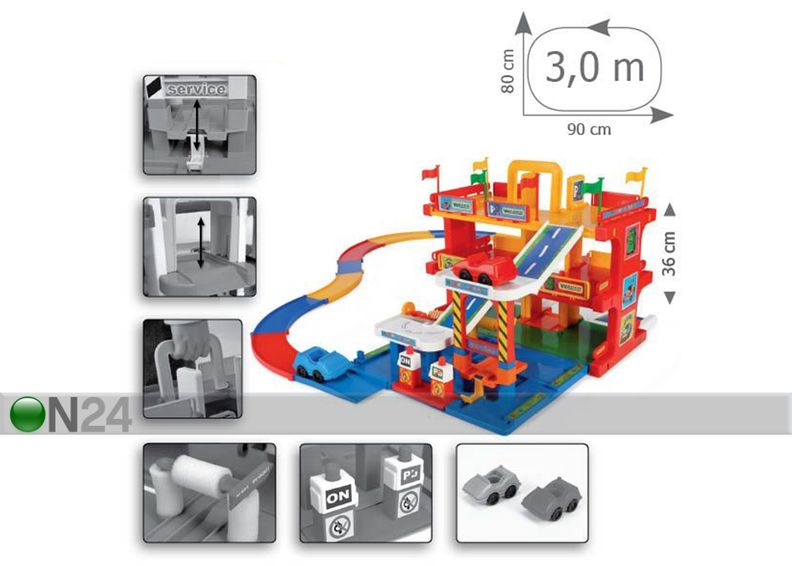 Autotalli WADERI kuvasuurennos