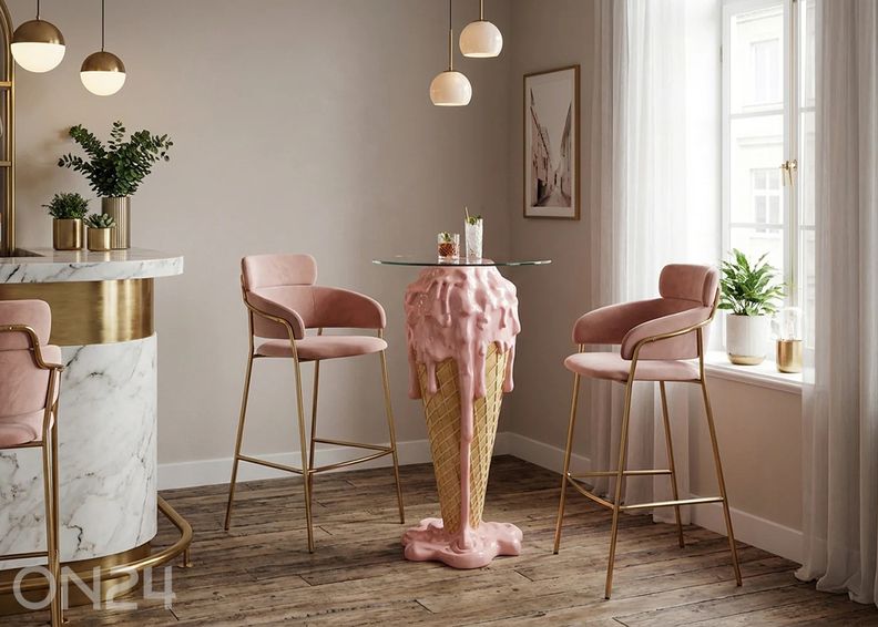 Baari-pöytä Ice Cream kuvasuurennos