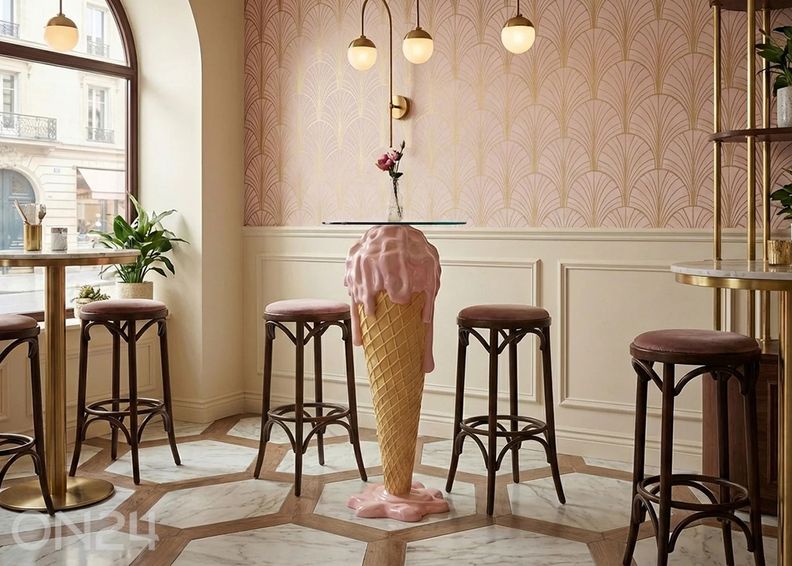 Baari-pöytä Ice Cream kuvasuurennos