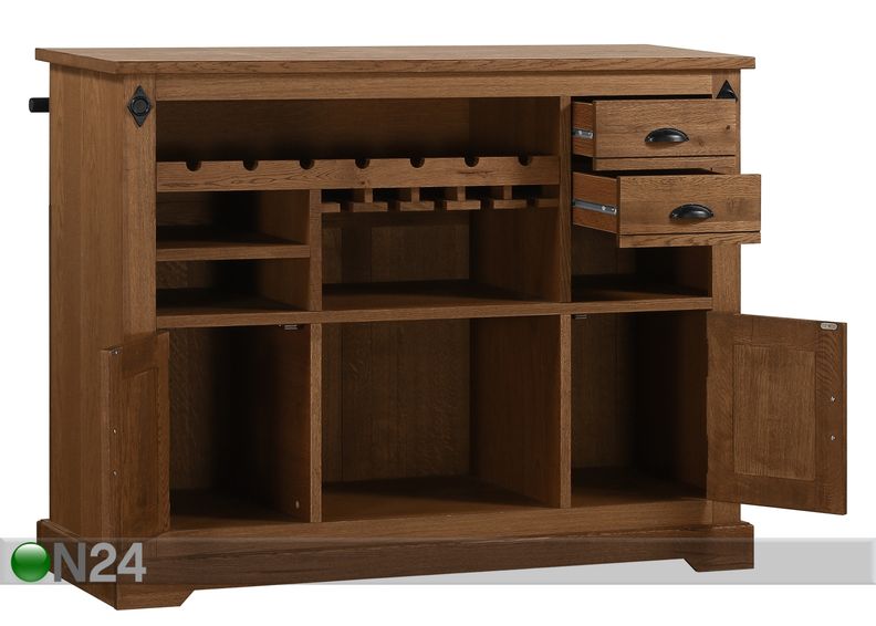 Baaripöytä / baarikaappi EDWARD kuvasuurennos