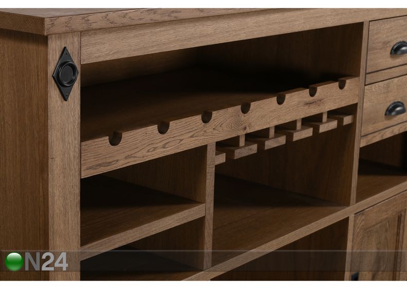 Baaripöytä / baarikaappi EDWARD kuvasuurennos