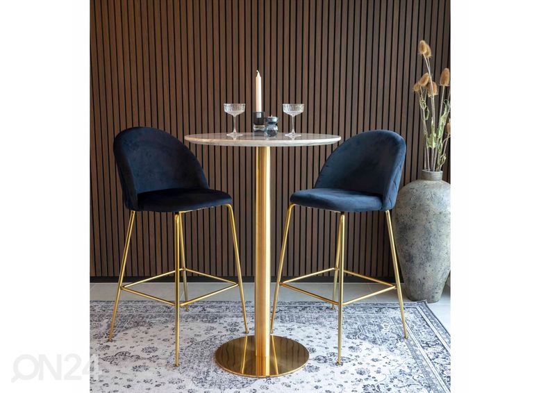 Baaripöytä Bolzano Ø70 cm kuvasuurennos