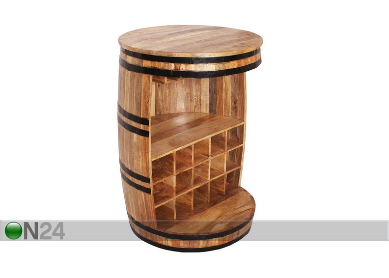 Baaripöytä / viinihylly Rustic kuvasuurennos