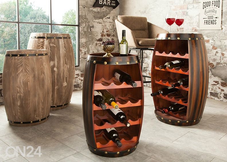 Baaripöytä / viinipulloteline Bodega kuvasuurennos