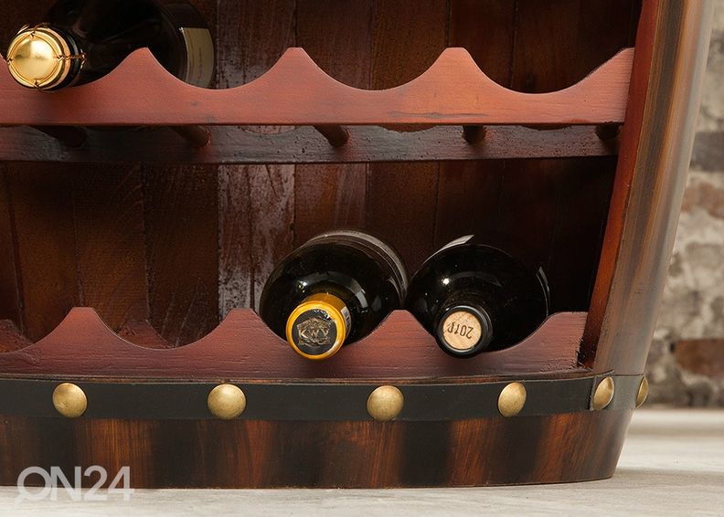 Baaripöytä / viinipulloteline Bodega kuvasuurennos