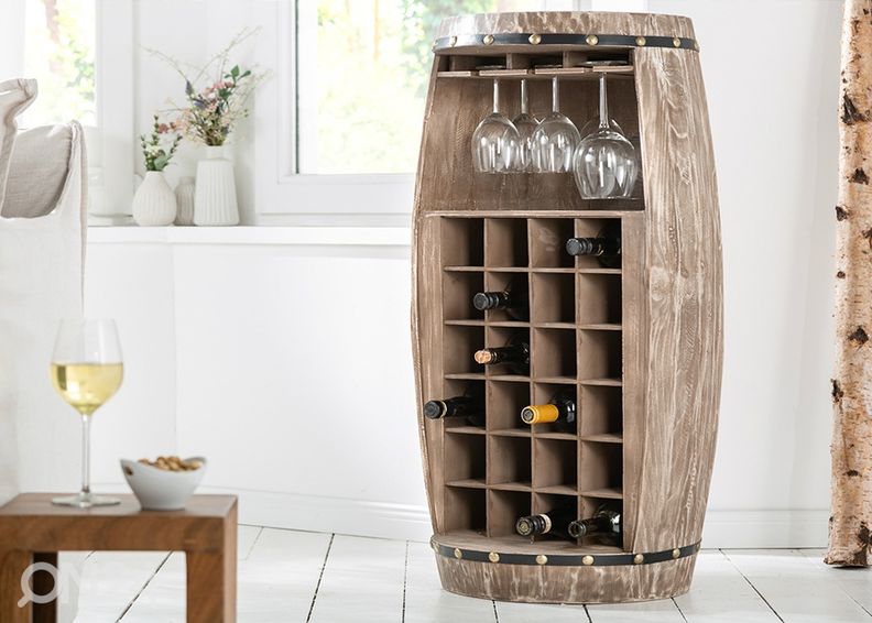 Baaripöytä / viinipulloteline Bodega kuvasuurennos