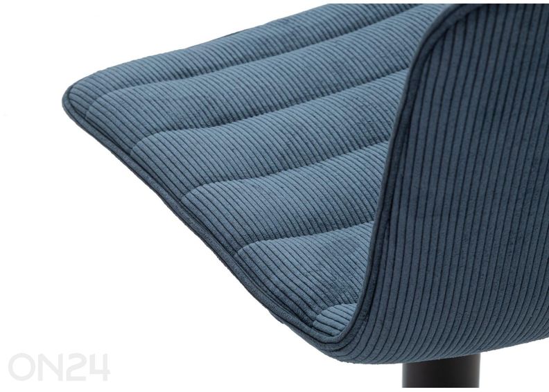 Baarituolit 2 kpl, sininen/musta kuvasuurennos