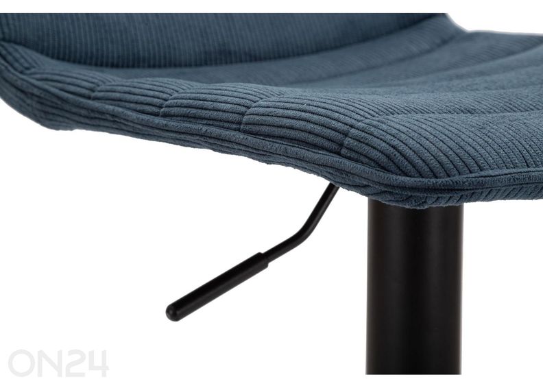 Baarituolit 2 kpl, sininen/musta kuvasuurennos