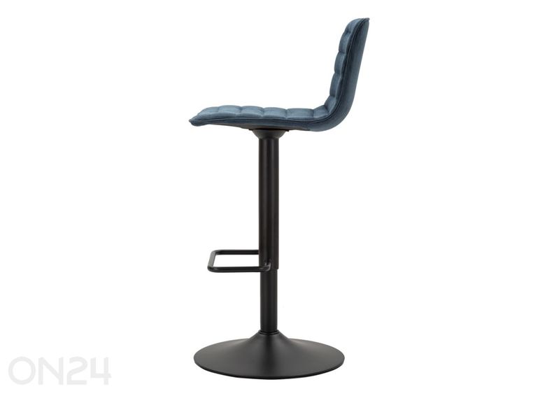 Baarituolit 2 kpl, sininen/musta kuvasuurennos