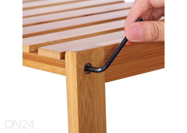 Bambuhylly 60 cm, luonnollinen kuvasuurennos