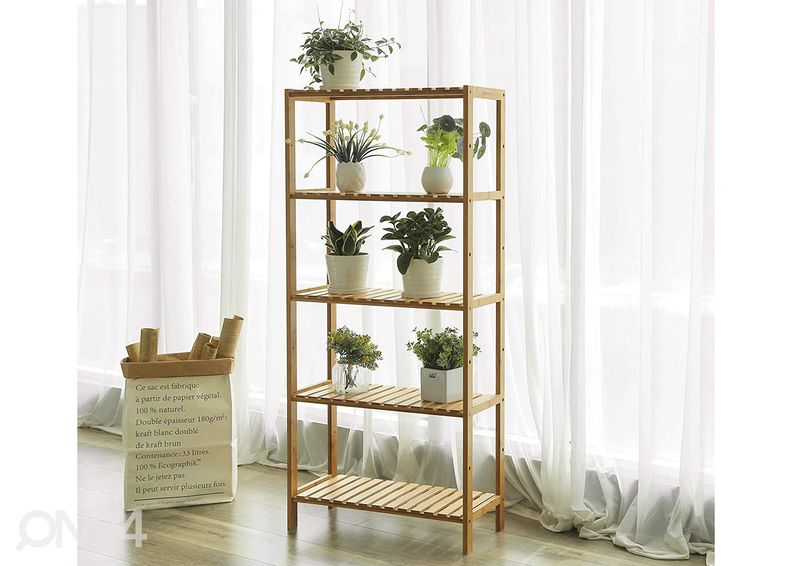 Bambuhylly 60 cm, luonnollinen kuvasuurennos