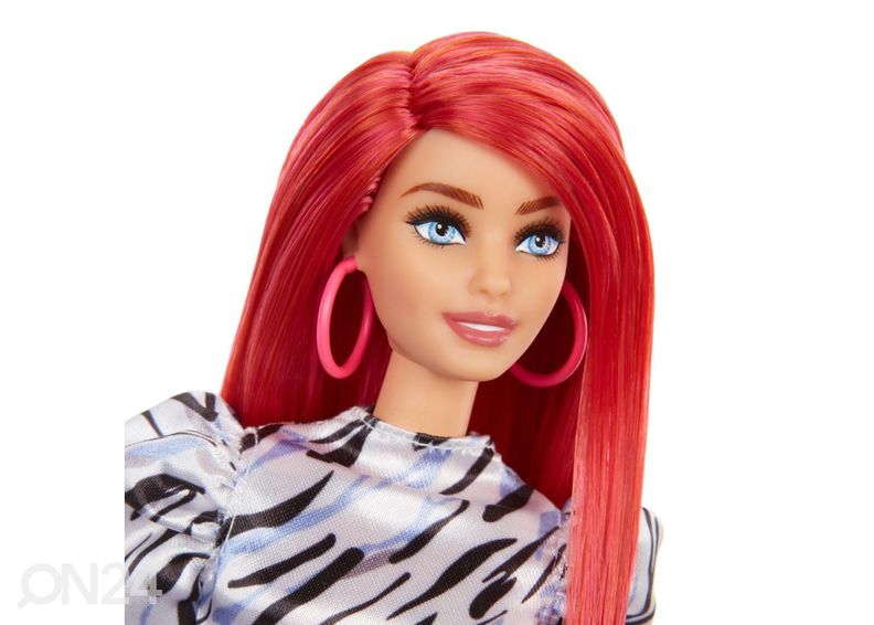 Barbie Fashionista nukke punaisilla hiuksilla kuvasuurennos