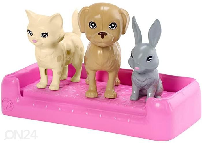 Barbie® Play'N 'Wash nukke ja lemmikit kuvasuurennos