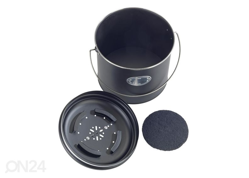 Bio roskaämpäri Nero 6 L kuvasuurennos