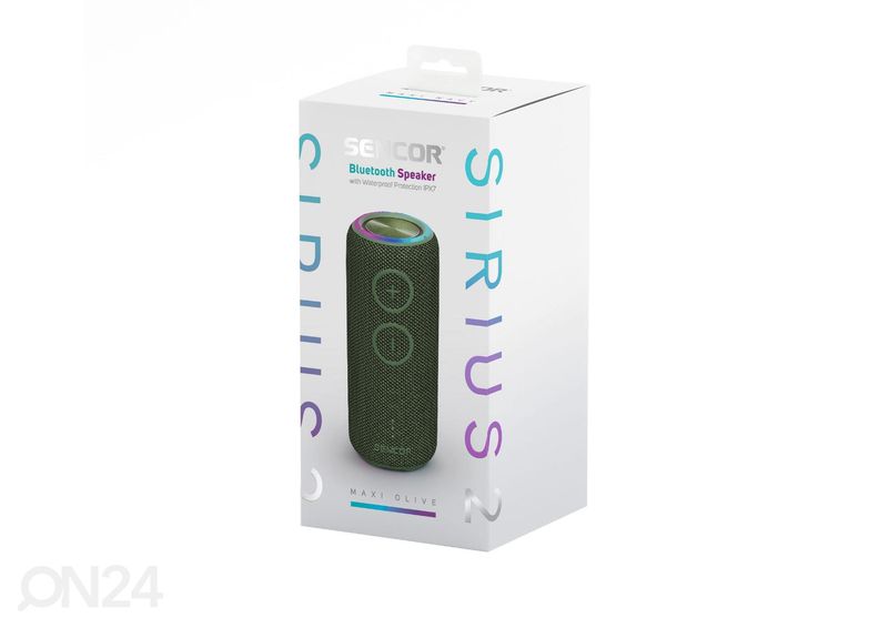 Bluetooth kaiutin Sencor SIRIUS2OLIVE kuvasuurennos