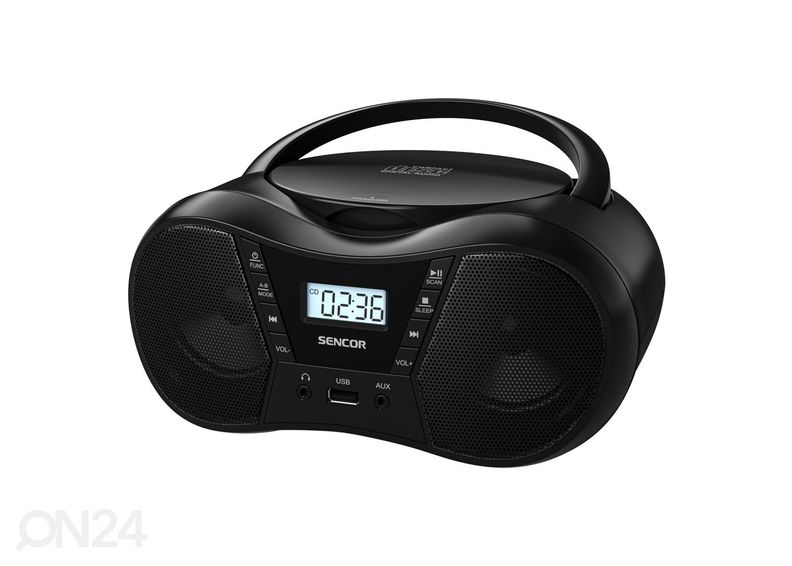Bluetooth soitin Sencor SPT2300BK, musta kuvasuurennos