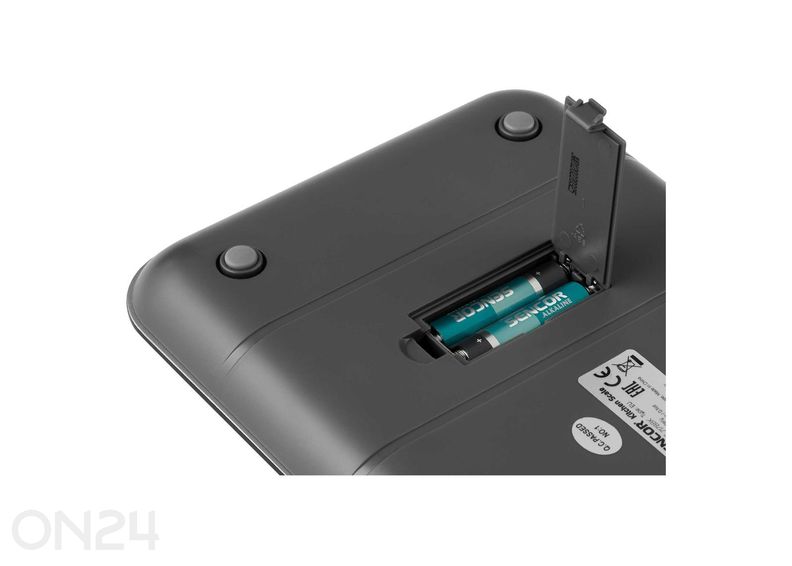 Bluetooth-yhteydellä varustettu keittiövaaka Sencor SKS7178BK, musta kuvasuurennos