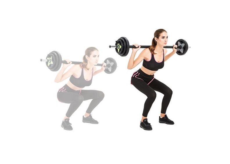 Bodypump nostosarja + painot Pumpstar 2 20 kg inSPORTline kuvasuurennos