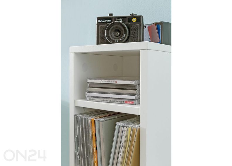 CD/DVD hylly 20x90 cm kuvasuurennos