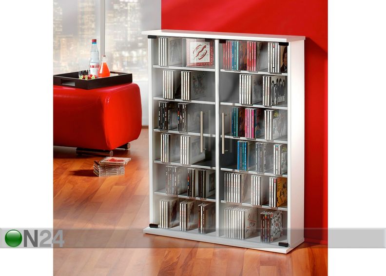 CD/DVD -kaappi MEZZANO II kuvasuurennos