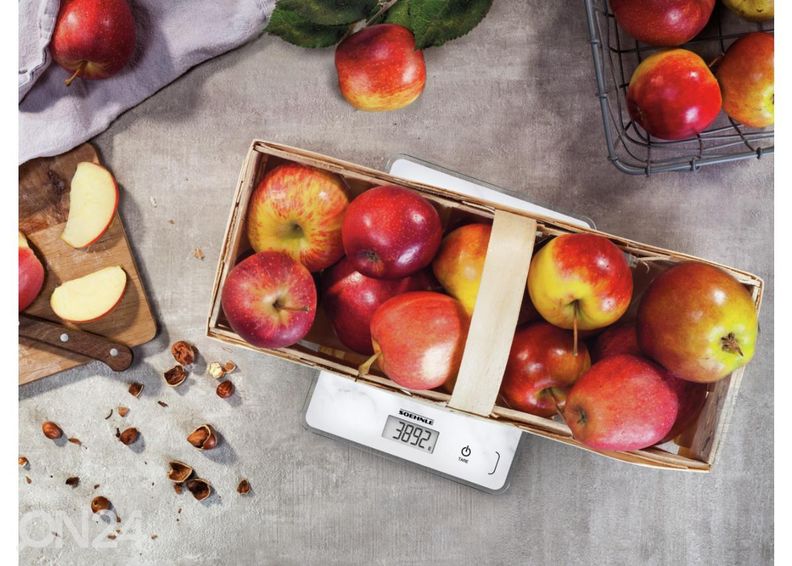 Digitaalinen keittiövaaka Soehnle Page Compact 300 marble kuvasuurennos