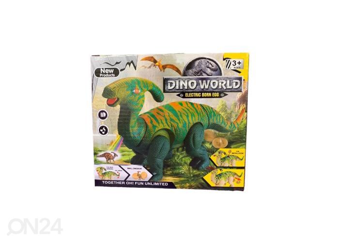 Dinosaurus äänellä ja valoilla kuvasuurennos