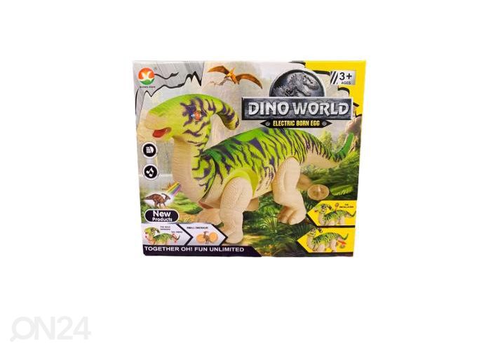 Dinosaurus äänellä ja valoilla kuvasuurennos