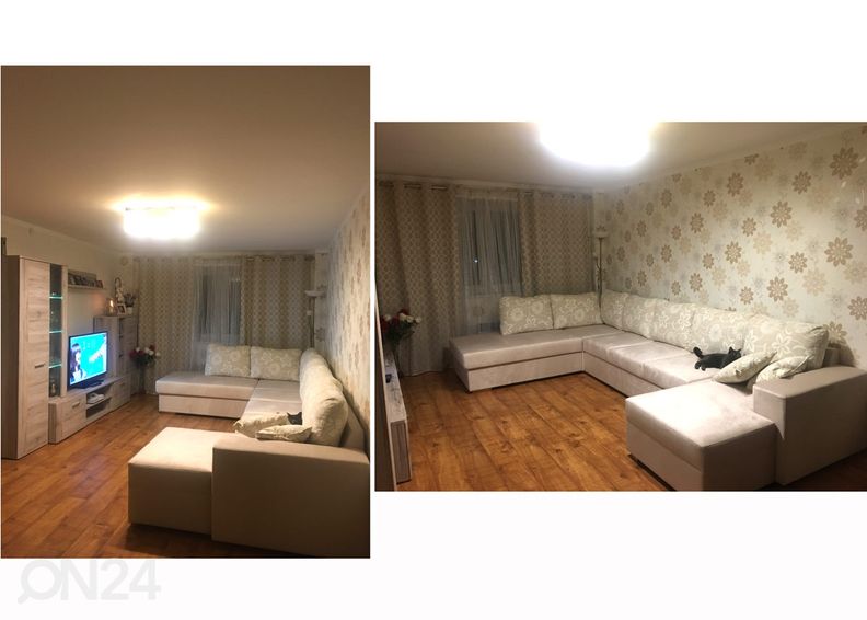 Divaanivuodesohva Dublin XXL Jumbo vuodevaatelaatikolla kuvasuurennos
