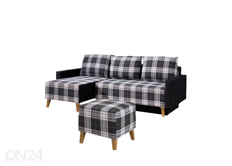 Divaanivuodesohva + rahi kuvasuurennos