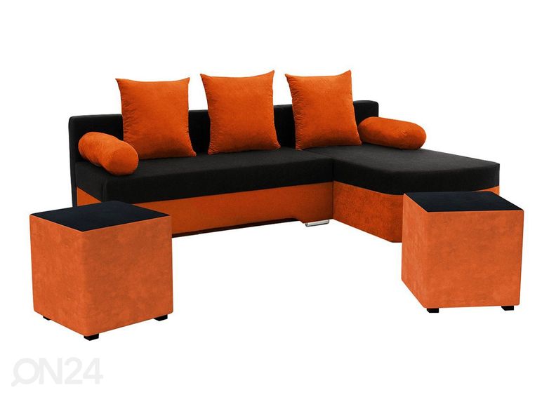 Divaanivuodesohva + rahit kuvasuurennos